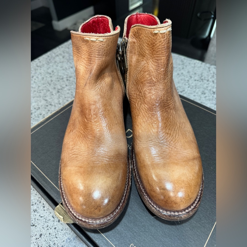 BED|STU Yurisa Tan Leather Boots